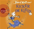 David Walliams, Axel Milberg - Kicker im Kleid, 3 Audio-CDs (Audio book)
