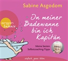 Sabine Asgodom, Sabine Asgodom - In meiner Badewanne bin ich Kapitän, 3 Audio-CDs (Hörbuch)