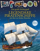 Simon Tudhope, Loic Derrien - Der große Stickerspaß: Legendäre Piratenschiffe