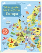 Jonathan Melmoth, Brian Fitzgerald - Mein großer Sticker-Atlas: Europa