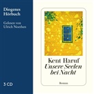 Kent Haruf, Ulrich Noethen - Unsere Seelen bei Nacht, 3 Audio-CDs (Audiolibro)