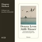 Donna Leon, Joachim Schönfeld - Stille Wasser, 8 Audio-CD (Audio book)