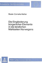 Beate-C. Matter, Beate-Cornelia Matter - Die Eingliederung bürgerlicher Elemente in die ländlichen Mahlzeiten Norwegens