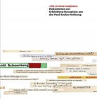 Paul-Sacher-Stiftun, Paul-Sacher-Stiftung - "On revient toujours". Dokumente zur Schönberg-Rezeption aus der Paul Sacher Stiftung