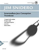 Jim Snidero - Intermediate Jazz Conception, Trombone, w. Audio-CD