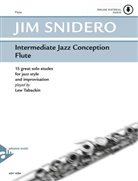 Jim Snidero - Intermediate Jazz Conception, Flute, w. Audio-CD