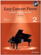 Rainer Mohrs, Monika Twelsiek - Easy Concert Pieces, für Klavier, m. Audio-CD. Bd.2