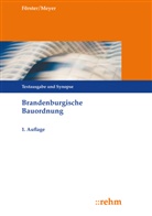 Jan-Dir Förster, Jan-Dirk Förster, Tanja Meyer - Brandenburgische Bauordnung