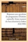 LOUIS, Stéphane Louis - Reponses aux questions du