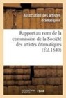 Association Des Artistes, Association des arti, Association Des Artistes - Rapport au nom de la commission
