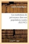 Ernouf Bignon-C, Ernouf Bignon, Ernouf bignon-c - Les institutions de prevoyance