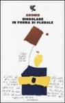 Adonis - Singolare in forma di plurale