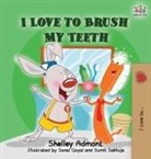 Shelley Admont, Kidkiddos Books - I Love to Brush My Teeth