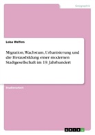 Loisa Welfers - Migration, Wachstum, Urbanisierung und die Herausbildung einer modernen Stadtgesellschaft im 19. Jahrhundert
