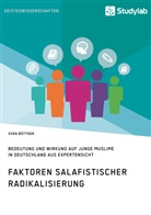 Sven Böttger - Faktoren salafistischer Radikalisierung. Bedeutung und Wirkung auf junge Muslime in Deutschland aus Expertensicht