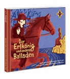 Max Eipp, Gerhard Garbers, Pleticha, Heinrich Pleticha, Otfried Preußler - Der Erlkönig und andere Balladen, 1 Audio-CD (Hörbuch)