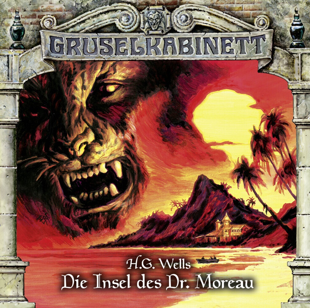H. G. Wells, H.G. Wells, Herbert G Wells, Herbert G. Wells, Hans Bayer, … - Gruselkabinett - Die Insel des Dr. Moreau, Audio-CD Die Insel des Dr. Moreau.