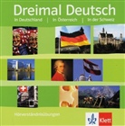 Dreimal Deutsch: Hörverständnisübungen, 1 Audio-CD (Livre audio)