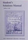 Diana L. Hestwood, John Hornsby, Margaret L. Lial, Terry McGinnis - Student's Solutions Manual for Prealgebra and Introductory Algebra