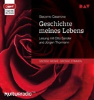Giacomo Casanova, Otto Sander, Jürgen Thormann - Geschichte meines Lebens, 2 Audio-CD, 2 MP3 (Livre audio)