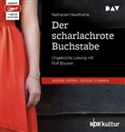 Nathaniel Hawthorne, Rolf Boysen - Der scharlachrote Buchstabe, 1 Audio-CD, 1 MP3 (Audio book)