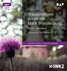 Theodor Fontane, Gert Westphal - Wanderungen durch die Mark Brandenburg. Tl.2, 1 Audio-CD, 1 MP3 (Audiolibro)