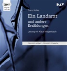 Franz Kafka, Klaus Wagenbach - Ein Landarzt und andere Erzählungen, 1 Audio-CD, 1 MP3 (Hörbuch)