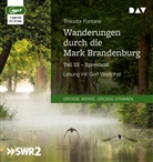 Theodor Fontane, Gert Westphal - Wanderungen durch die Mark Brandenburg. Tl.3, 1 Audio-CD, 1 MP3 (Audiolibro)