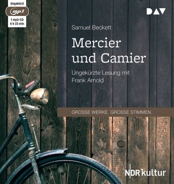 Samuel Beckett, Frank Arnold - Mercier und Camier, 1 Audio-CD, 1 MP3 (Audio book) - Ungekürzte Lesung mit Frank Arnold (1 mp3-CD), Lesung. MP3 Format