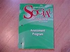 Hsp, Harcourt School Publishers - Harcourt Social Studies: Assessment Program Grade 3