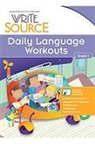 Great Source - Write Source: Daily Language Workouts Grade 1