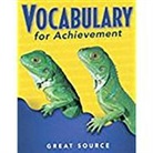 Margaret Ann Richek, Great Source - GRT SOURCE VOCABULARY FOR ACHI
