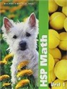 Harcourt School Publishers - Hsp Math: Student Edition Unit Books (Consumable) Grade K 2009