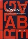 Various, Saxon Publishers - SAXON ALGEBRA 2