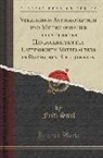 Fritz Saxl - Verzeichnis Astrologischer und Mythologischer Illustrierter Handschriften des Lateinischen Mittelalters in Römischen Bibliotheken (Classic Reprint)