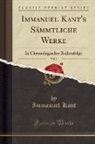Immanuel Kant - Immanuel Kant's Sämmtliche Werke, Vol. 2