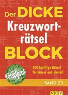 Der dicke Kreuzworträtsel-Block. Bd.23