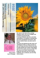 Helmut Dröws - Was man aus Predigten und aus Büchern lernen kann