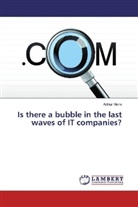 Arthur Merle - Is there a bubble in the last waves of IT companies?