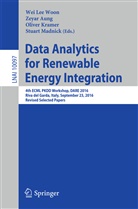 Zeya Aung, Zeyar Aung, Oliver Kramer, Oliver Kramer et al, Stuard Madnick, Stuart Madnick... - Data Analysis for Renewable Energy Integration