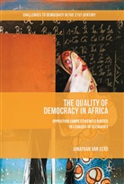 Jonathan van Eerd, Jonathan van Eerd - The Quality of Democracy in Africa