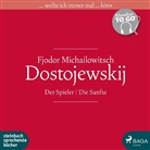 Fjodor Michailowitsch Dostojewski, Fjodor M. Dostojewskij, Fjodor Michailowitsch Dostojewskij, Klaus-Dieter König, Friedrich Schoenfelder - Der Spieler / Die Sanfte, MP3-CD (Audio book)