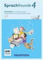 Katri Junghänel, Katrin Junghänel, Susann Kelch, Susanne Kelch, Andrea Knöfler - Sprachfreunde, Ausgabe Süd (2015): Sprachfreunde - Sprechen - Schreiben - Spielen - Ausgabe Süd (Sachsen, Sachsen-Anhalt, Thüringen) - Neubearbeitung 2015 - 4. Schuljahr