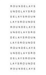 Richard Kostelanetz - ROUNDELAYS