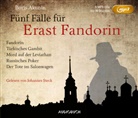 Boris Akunin, Johannes Steck, Audiobuc Verlag, Audiobuch Verlag - Fünf Fälle für Erast Fandorin, 5 Audio-CD, 5 MP3 (Hörbuch)