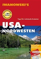 Margi Brinke, Margit Brinke, Peter Kränzle - USA-Nordwesten - Reiseführer von Iwanowski, m. 1 Karte