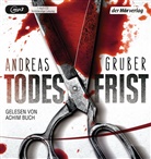 Andreas Gruber, Achim Buch - Todesfrist, 1 Audio-CD, 1 MP3 (Hörbuch)