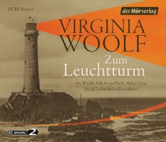 Zoe Hutmacher, Shenja Lacher, Virginia Woolf, Gaby Hartel, Walter Hess, Zoe Hutmacher... - Zum Leuchtturm, 3 Audio-CDs (Audio book)