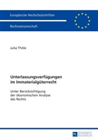 Julia Thöle - Unterlassungsverfügungen im Immaterialgüterrecht