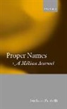 Stefano Predelli, Stefano (University of Nottingham) Predelli, Predelli Stefano - Proper Names